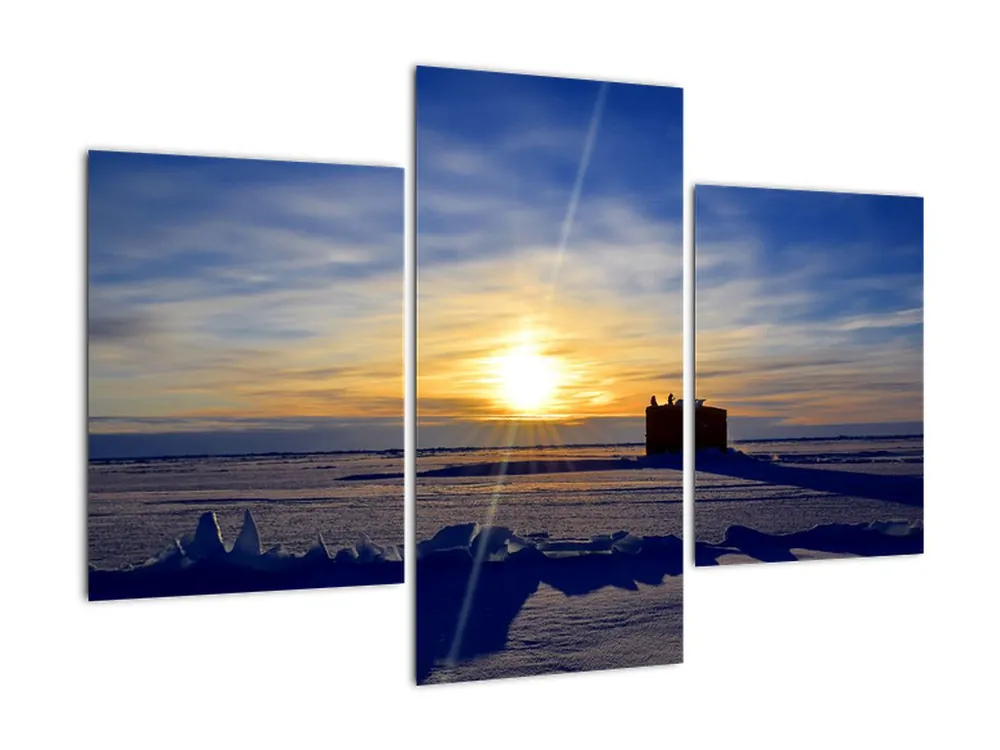 Schilderij - Poollandschap Szybka dostawa