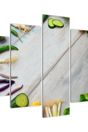 Schilderij - Groenten Rabat