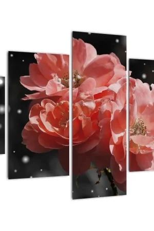 Zamów teraz Schilderij - Roze bloem