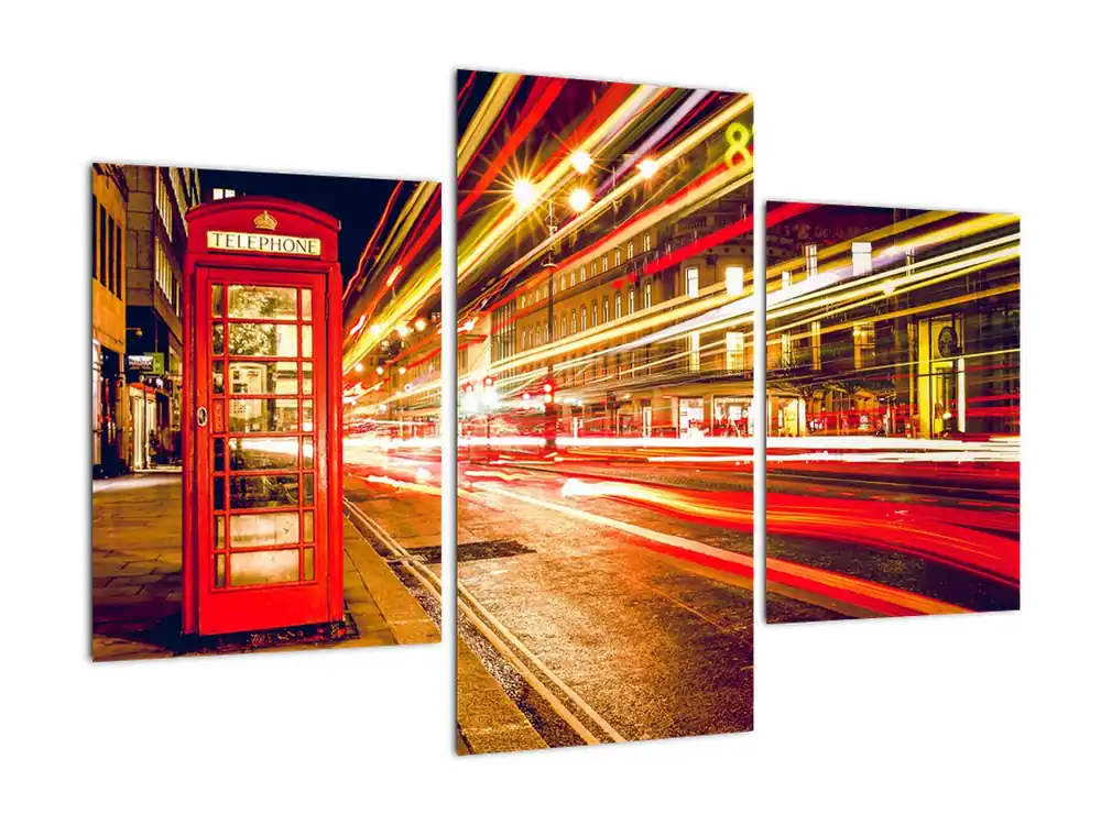 Ekspresowa dostawa Schilderij - Rode telefooncel