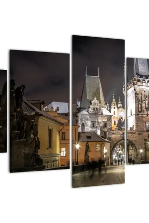 Kup teraz Schilderij - Verlichte Kruittoren