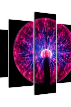 Schilderij - Lichtstorm Premium