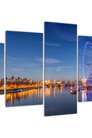 Schilderij - London Eye Tani