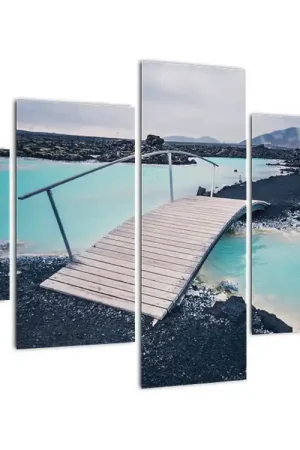 Kup teraz Schilderij - Houten brug