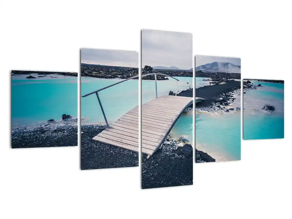 Kup teraz Schilderij - Houten brug