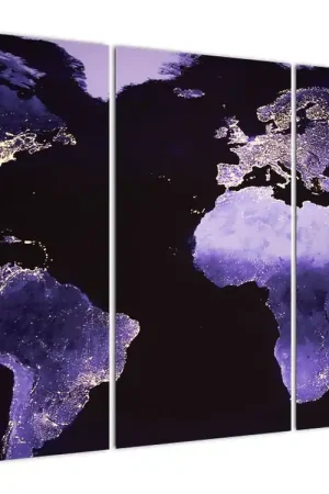 Schilderij - Aarde vanuit de ruimte Nowość