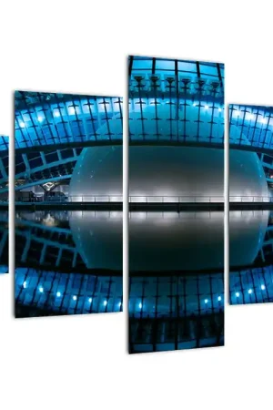 Szybka dostawa Schilderij - Voetbalstadion