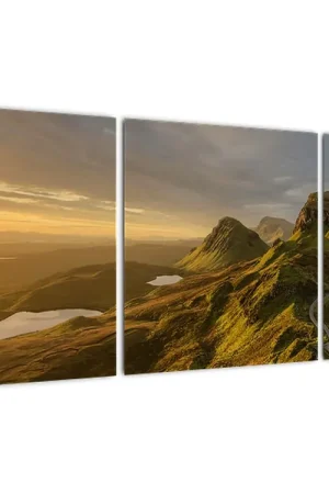 Schilderij - Gebergte Zamów teraz