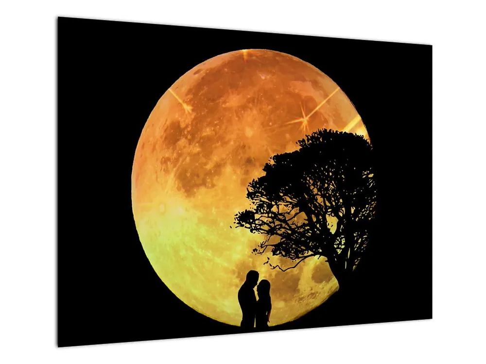 Promocja Schilderij - Schaduwen in het maanlicht