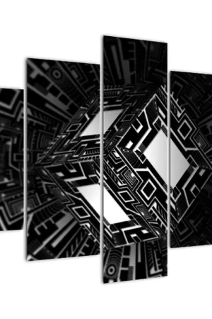 Zamów teraz Schilderij - Abstracte kubus