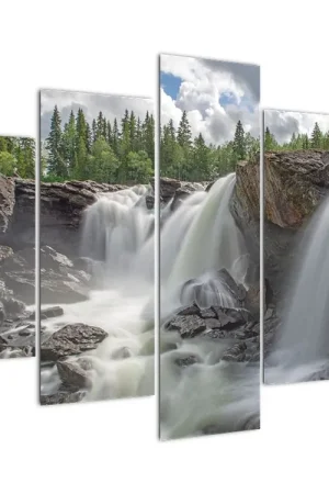 Tani Schilderij - Watervallen