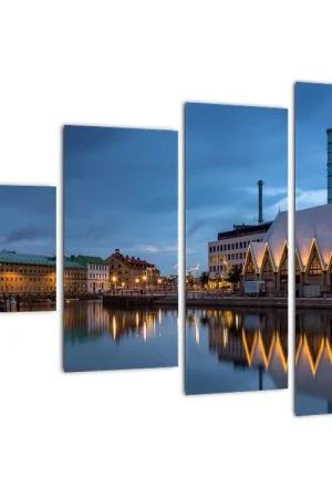 Ostatnia szansa Schilderij - Watergracht, Göteborg