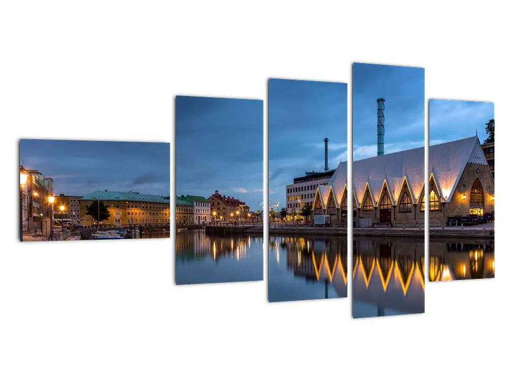 Ostatnia szansa Schilderij - Watergracht, Göteborg