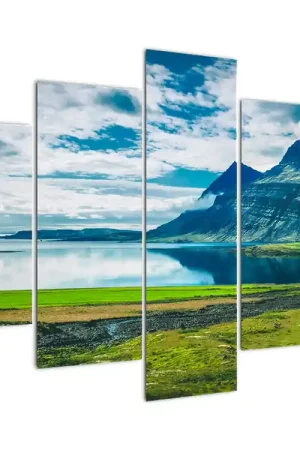 Wysoka jakość Schilderij - Meer in de bergen