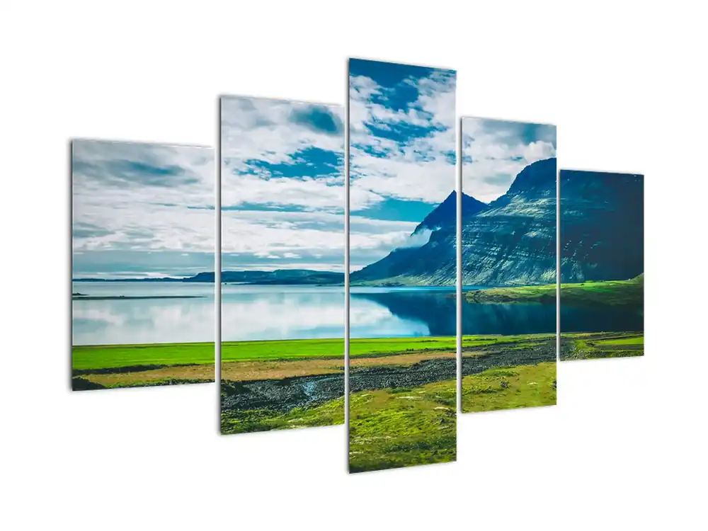 Wysoka jakość Schilderij - Meer in de bergen