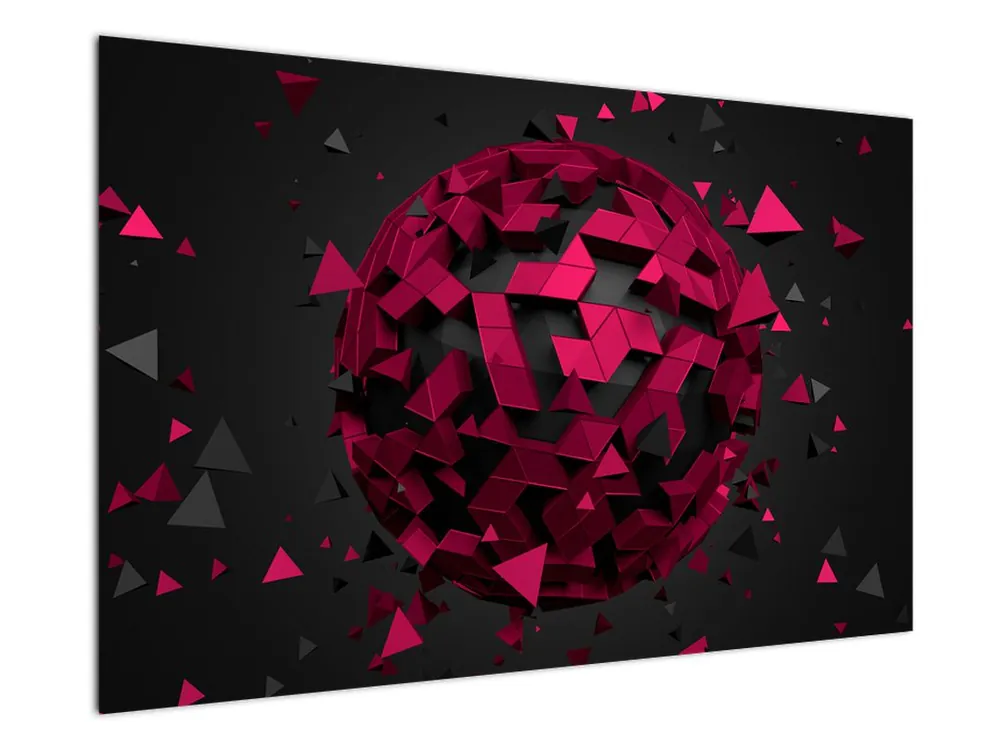 Schilderij - 3D abstractie Zamów teraz