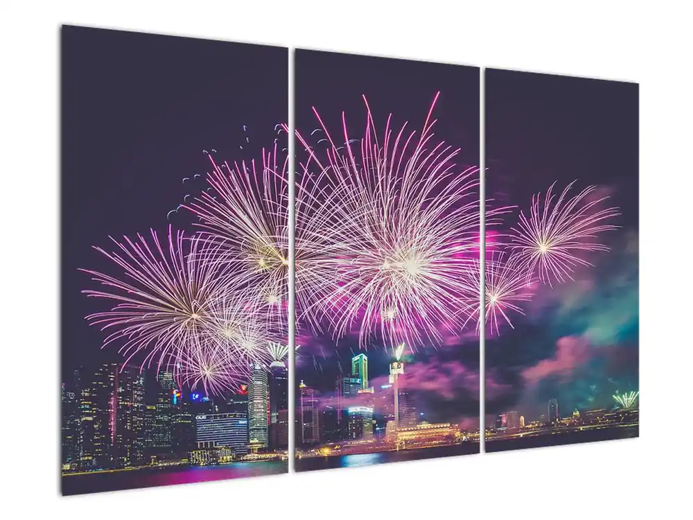 Popularny Schilderij - Vuurwerk