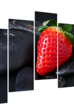 Schilderij - Aardbei Promocja