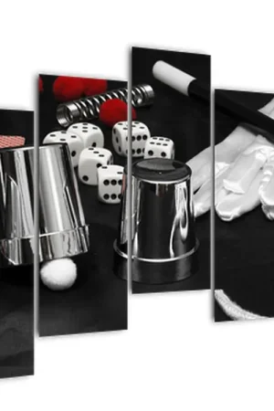 Schilderij - Accessoires van een tovenaar Tani