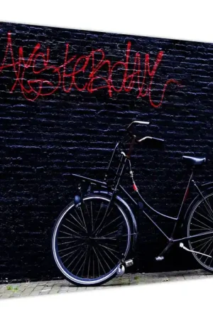 Wyprzedaż Schilderij - Fiets in Amsterdam