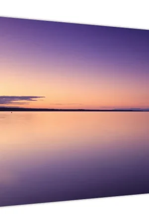 Tylko dziś Schilderij - Waterspiegel bij zonsopgang