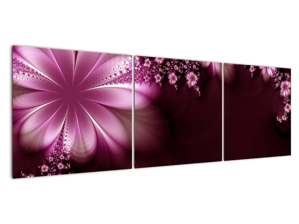 Schilderij - Abstractie, bloemen Darmowa dostawa