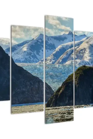 Darmowa dostawa Schilderij - Landschap met bergen