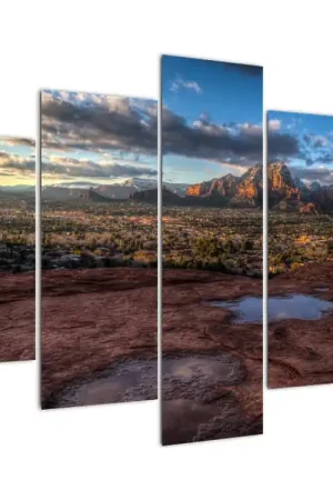 Schilderij - Bergen Promocja