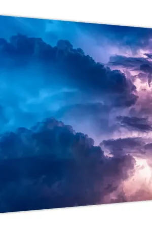 Schilderij - Wolken Popularny