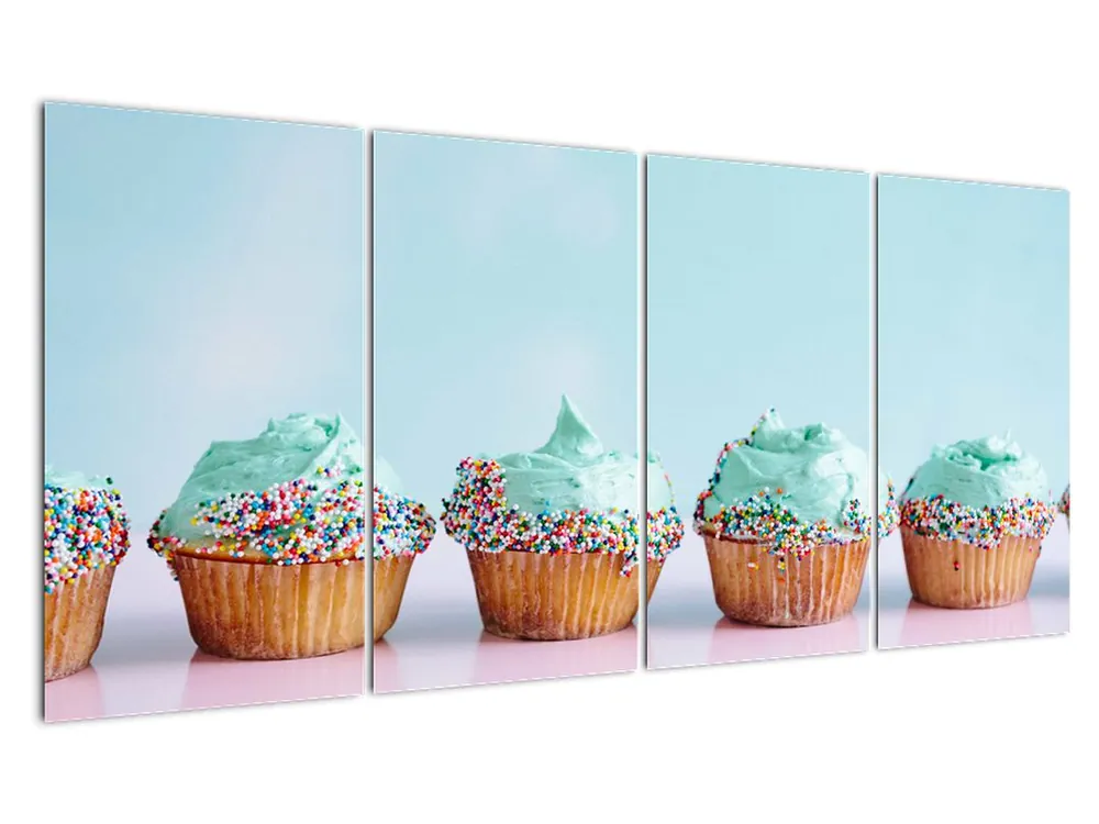 Premium Schilderij - Cupcakes