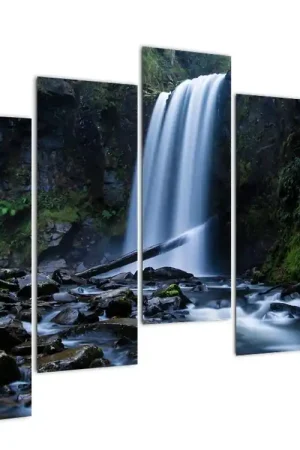 Schilderij - Waterval Promocja