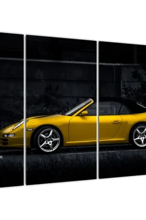 Schilderij - Sportwagen Wysoka jakość