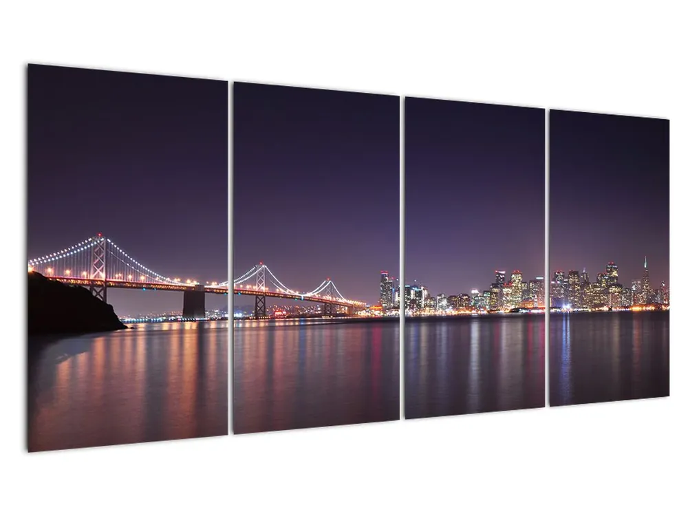 Ostatnia szansa Schilderij - Zicht op San Francisco, Californië