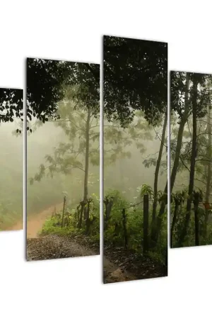 Schilderij - Ochtendnevel Zwrot pieniędzy