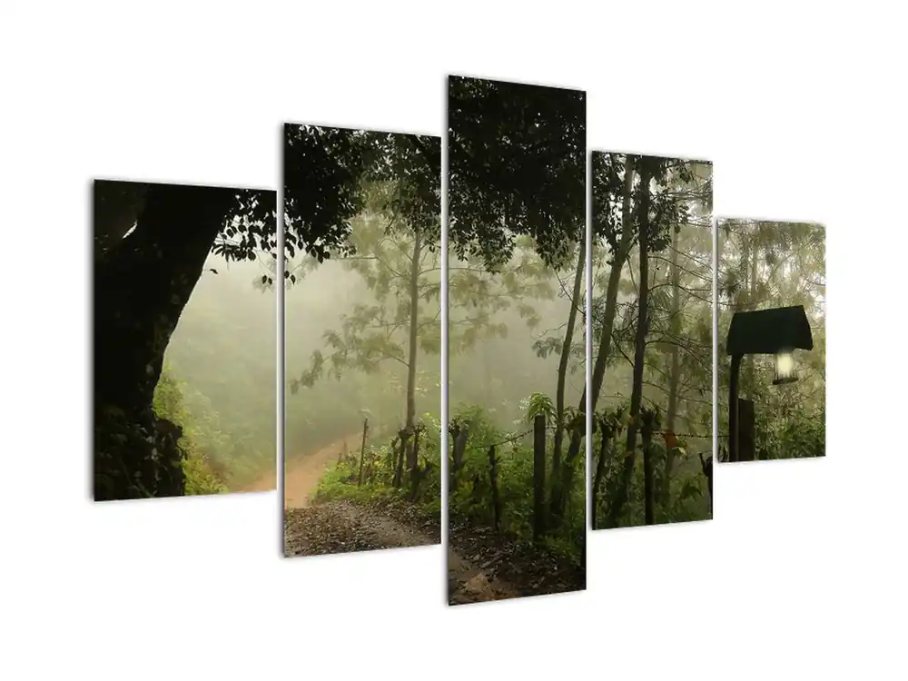 Schilderij - Ochtendnevel Zwrot pieniędzy