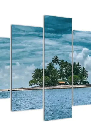 Schilderij - Eiland in zee Niska cena