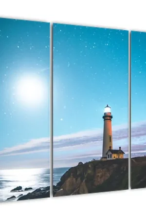 Schilderij - Vuurtoren Rabat