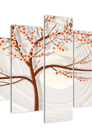 Autentyczny Schilderij - Boom in het oneindige