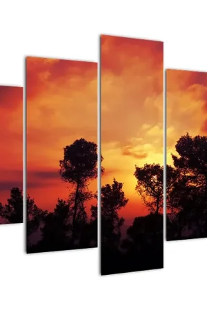 Schilderij - Zonsondergang Tylko dziś