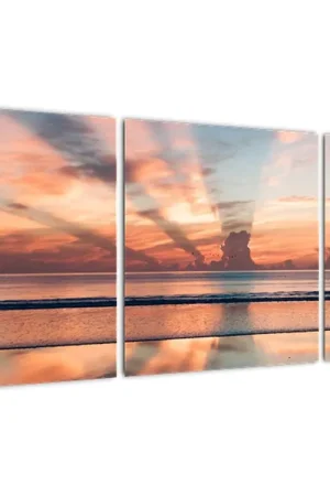 Nowość Schilderij - Zonnestralen boven Daytona Beach