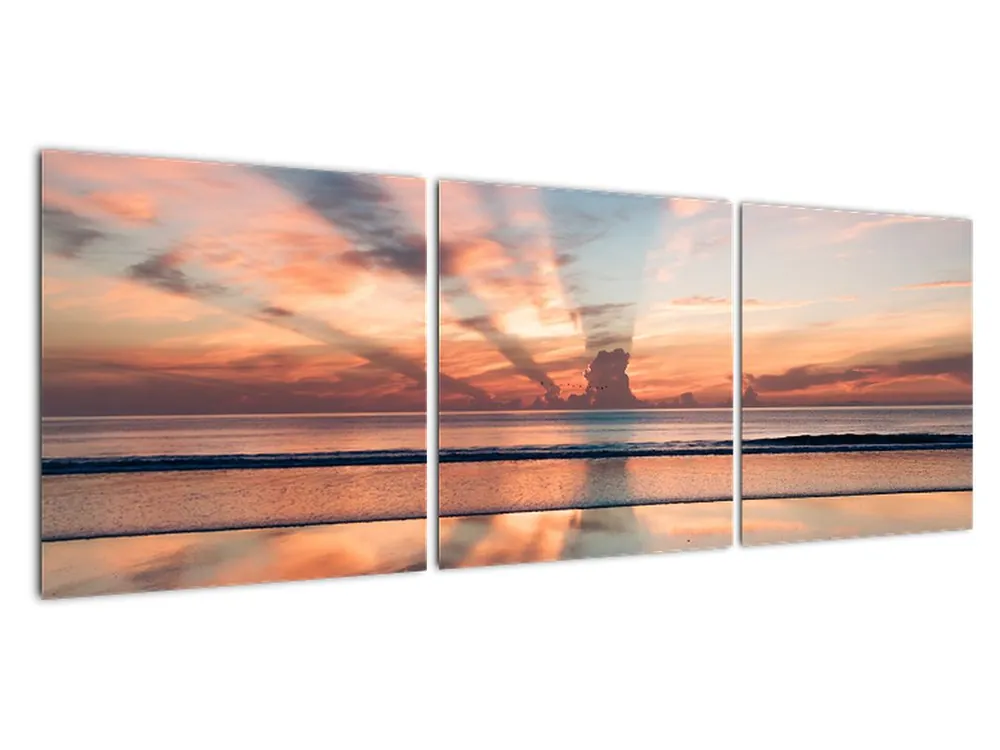 Nowość Schilderij - Zonnestralen boven Daytona Beach