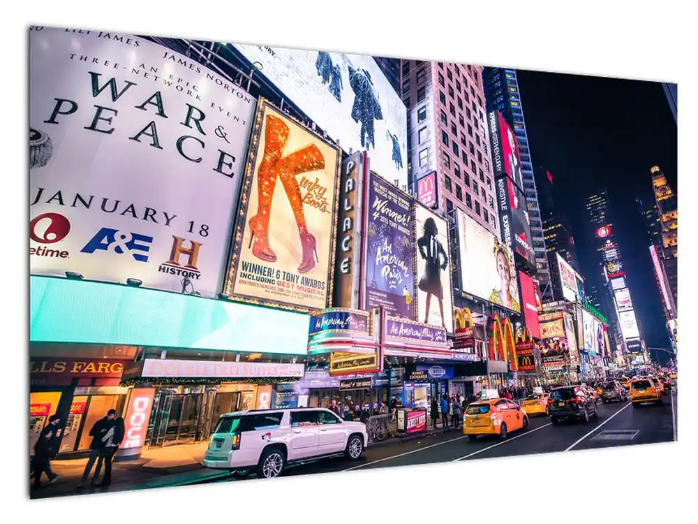 Rabat Schilderij - New York Theater District