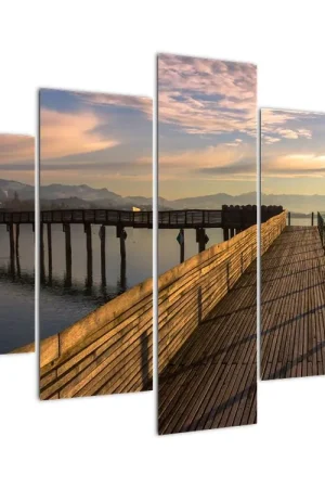 Schilderij - Aan de oever van Obersee Bezpieczna płatność