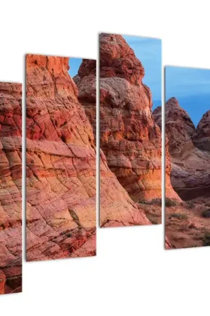 Ostatnia szansa Schilderij - Rotsgolven