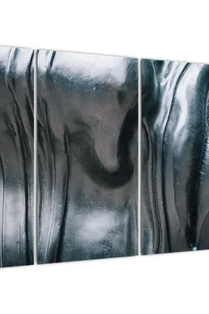 Schilderij - Stalen gezicht Bezpieczna płatność