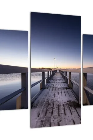 Bezpieczna płatność Schilderij - Op de pier