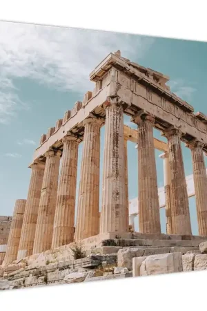 Bezpieczna płatność Schilderij - Akropolis in Athene