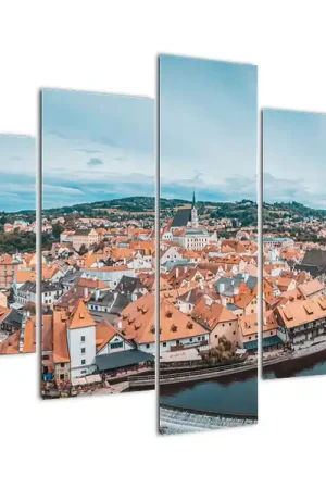 Schilderij - Český Krumlov Oryginalny