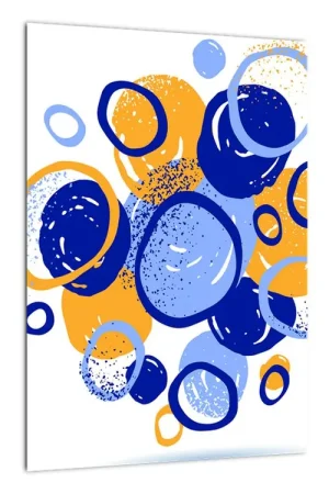 Schilderij - Lichtmotief met kringen Popularny