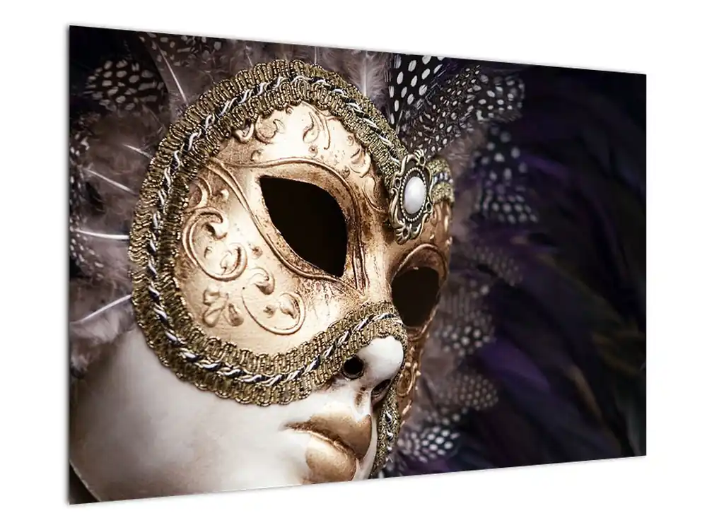 Oferta limitowana Schilderij - Beeld met masker